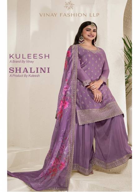 Shalini By Vinay Chinon Embroidery Wedding Salwar Suit Wholesale Market Catalog